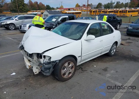 2004 Nissan Sentra 1.8S z USA, uszkodzony, nr VIN 3N1CB51D24L876568